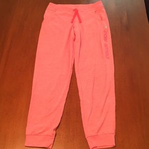 Under Armour Pink sweatpants